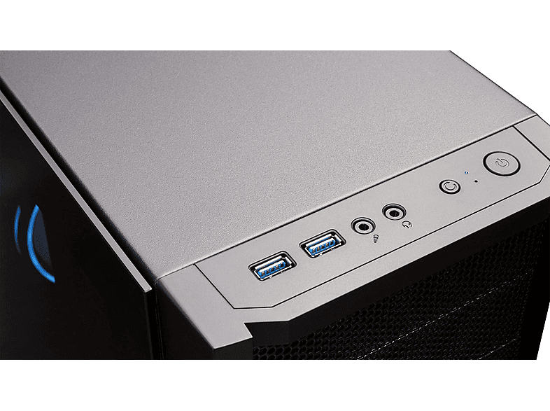 PC gaming - Captiva Advanced Gaming R92-299, AMD Ryzen 7 5700X, 8 Núcleos, 32 GB RAM, 1 TB SSD, GeForce RTX™ 5060, Windows 11 Home, Negro