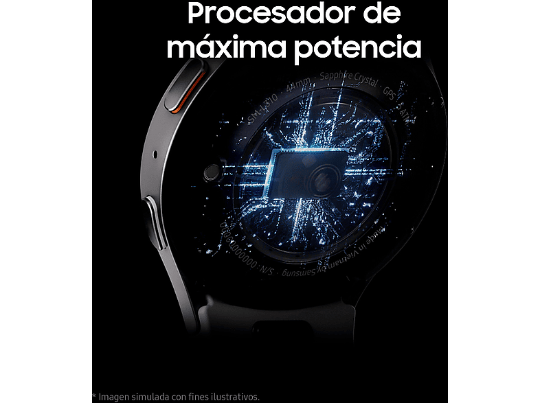 Smartwatch - Samsung Galaxy Watch7 LTE 40mm, 4G, 1.31", Exynos W1000, 32GB, 2GB RAM, 300mAh, Android, Verde