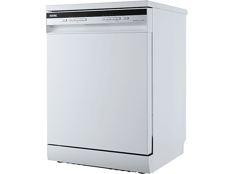 Lavavajillas - Koenic KDW 6021-13 C FS, 14 Servicios, 8 Programas, Ancho 59.6 cm, Libre instalación, Blanco