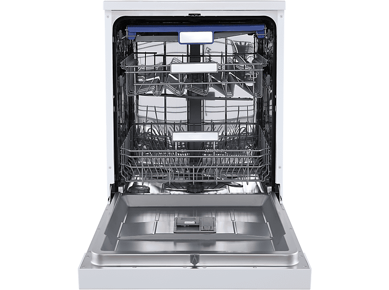 Lavavajillas - Koenic KDW 6021-13 C FS, 14 Servicios, 8 Programas, Ancho 59.6 cm, Libre instalación, Blanco