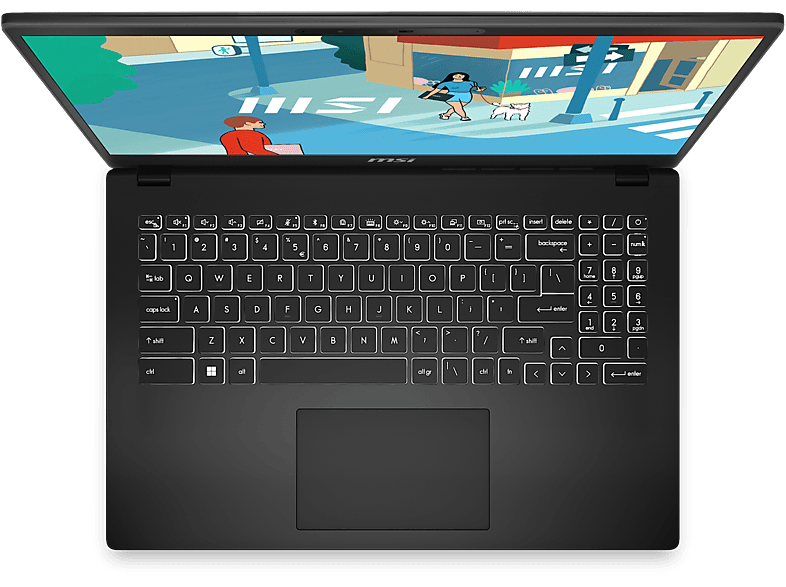 Portátil - MSI Modern 15 H C13M-082XES, 15.6" Full HD, Intel® Core™ i7-13620H, 32GB RAM, 512GB SSD, UHD Graphics, Sin sistema operativo