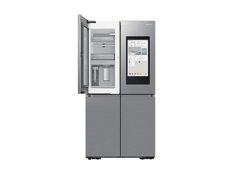 Frigorífico americano - Samsung RF65DG9H0ESREF, Triple Cooling, 183 cm, 636l, Dispensador de agua, Inox