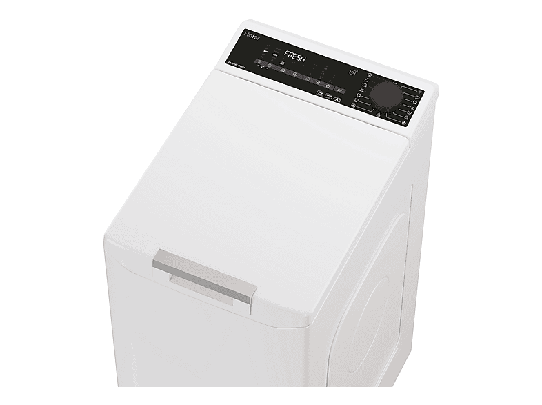Lavadora carga superior - Haier THASNQ286TM5-S, 8 kg, 1200 rpm, 16 programas, Blanco