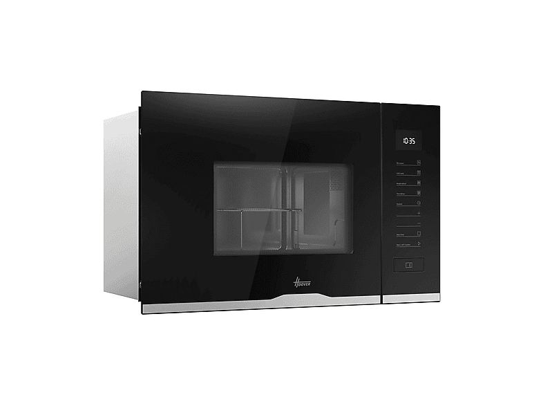 Microondas integrable - Hoover H-MICROWAVE 500 HMG20C5SB, 5 potencia, 20 l, Negro