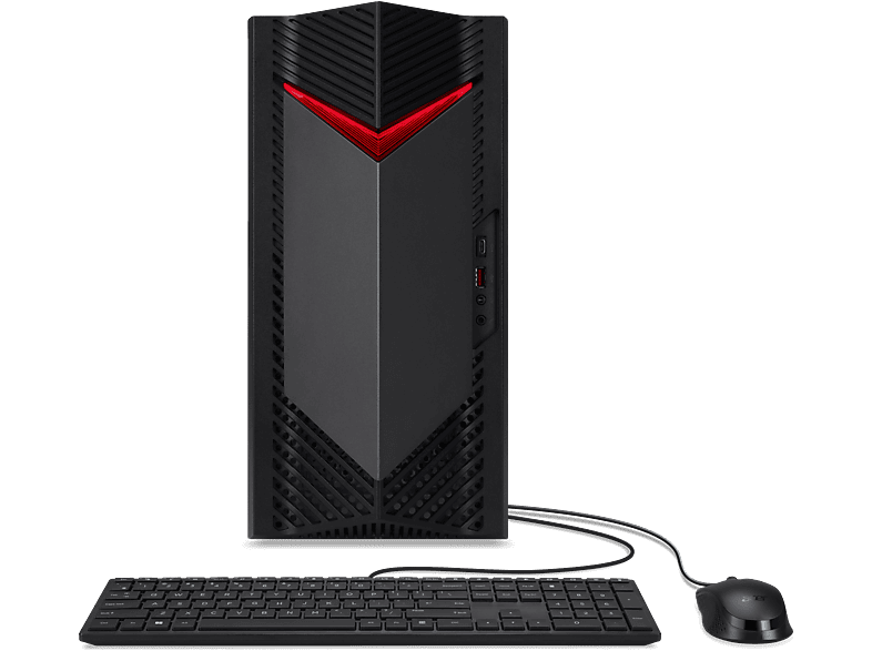 PC gaming - Acer Nitro N50-656, Intel® Core™ i5-14400F, 16GB RAM, 1TB SSD, GeForce RTX™ 3050, Windows 11 Home, Negro
