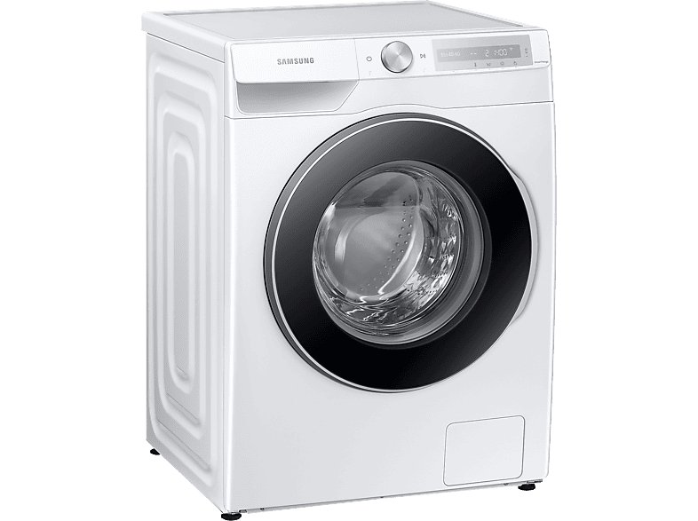 Lavadora carga frontal - Samsung WW90T634DLH/S6, 9kg, 1400 rpm, 22 programas, EcoBubble™, Autodosificación, Blanco