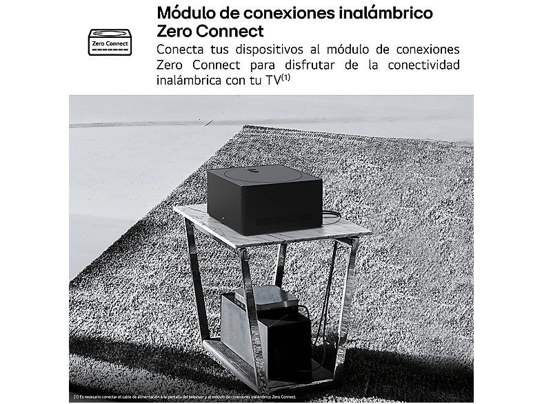 TV OLED 97" - LG OLED97M49LA evo, 4K M4 Inalámbrico con Smart TV, Procesador Inteligente 4K α11, DVB-T2 (H.265), Negro, Instalación incluida