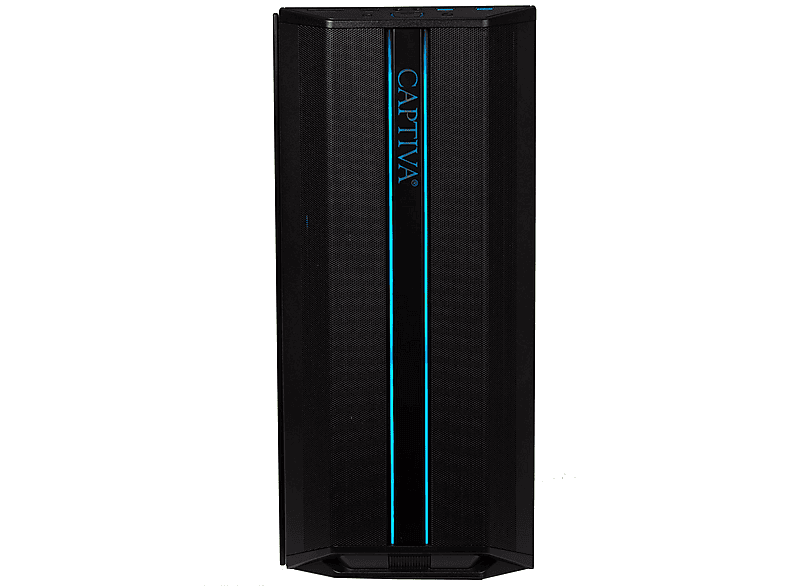 PC gaming - Captiva Advanced Gaming R92-730, AMD Ryzen 5 5500, 6 Núcleos, 16 GB RAM, 1 TB SSD, GeForce RTX™ 5060, Windows 11 Home, Negro
