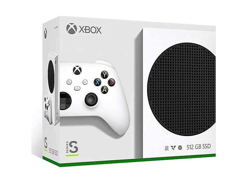 Consola Xbox Series S - Microsoft Xbox Series S, 512 GB, White