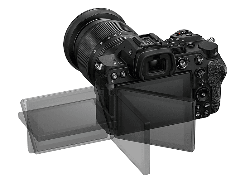 Pack Cámara EVIL - Nikon Z 5II, 25,28 megapixel, CMOS-Backlight, 3840 x 2160 (4K UHD), Black