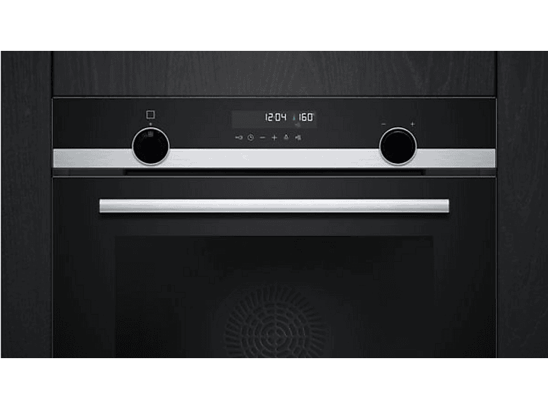 Horno - Siemens HB578GES3, Serie IQ500, Multifunción, Pirolítico e hidrolítico, 71 l, Humid Clean, PerfectCooking 3D, 60 cm, Negro