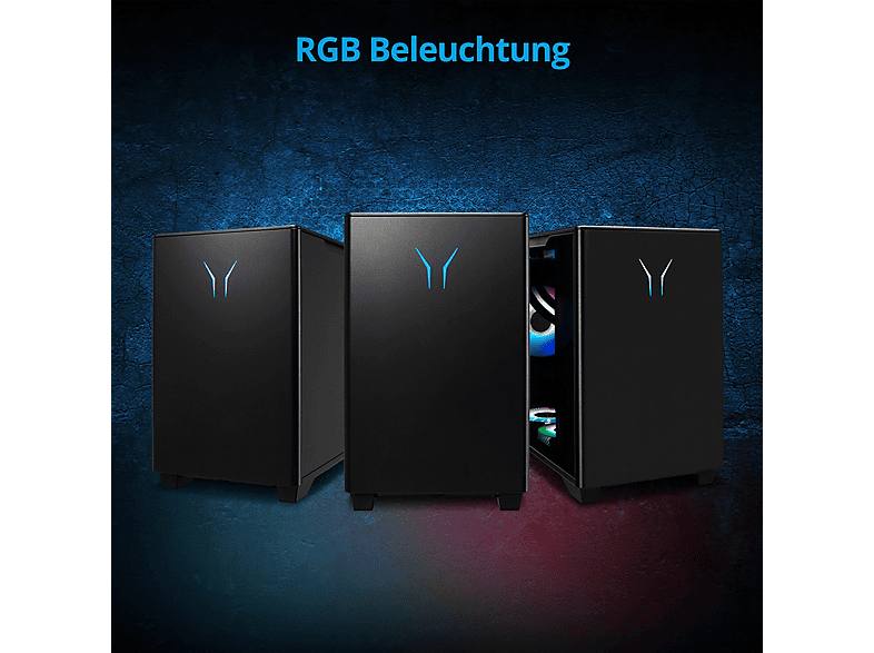 PC gaming - Erazer BANDIT P20 U7-265F/32/1/RTX5060TI/W11, Intel® Core™ Ultra 7 265F, 32 GB RAM, 1 TB SSD, GeForce RTX™ 5060 Ti, Windows 11 Home, Negro