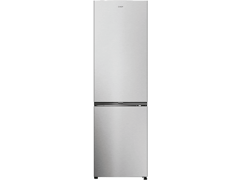 Frigorífico combi - Candy City Fresco CNCQ2T518EX, Total No Frost Circle+, 182 cm, 279 l, Iluminación LED, Inox