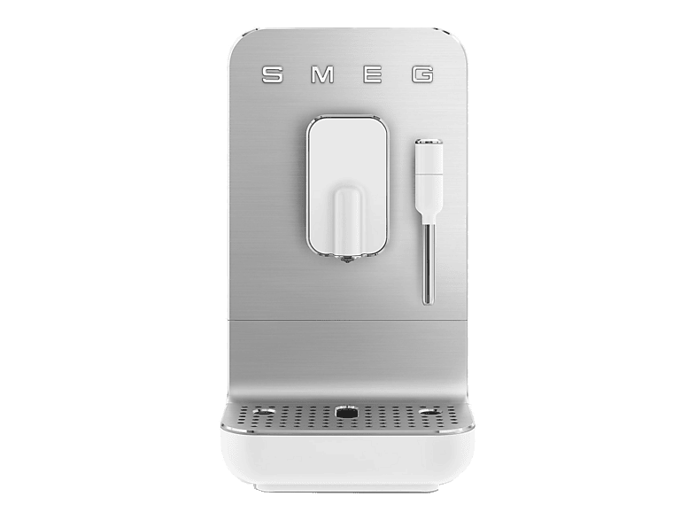 Cafetera superautomática - Smeg B2B, Smeg BCC12WHMEU, 19 bar, 1350 W, 1 Taza, Calentamiento Thermoblock, Molinillo de café Incorporado, Blanco