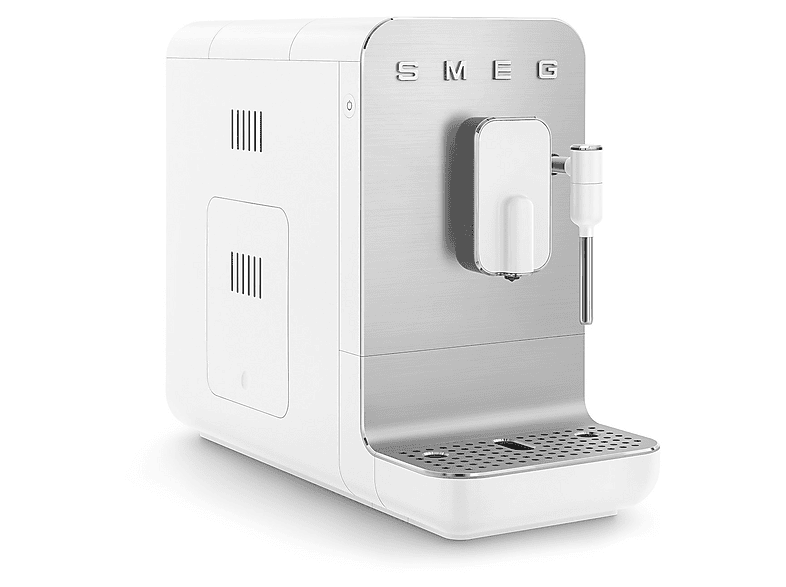Cafetera superautomática - Smeg B2B, Smeg BCC12WHMEU, 19 bar, 1350 W, 1 Taza, Calentamiento Thermoblock, Molinillo de café Incorporado, Blanco
