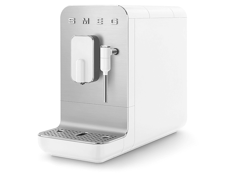 Cafetera superautomática - Smeg B2B, Smeg BCC12WHMEU, 19 bar, 1350 W, 1 Taza, Calentamiento Thermoblock, Molinillo de café Incorporado, Blanco