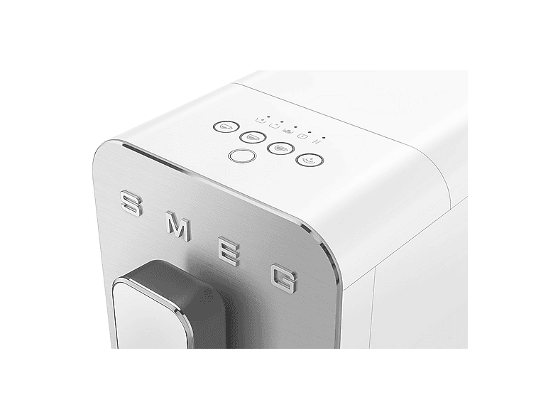 Cafetera superautomática - Smeg B2B, Smeg BCC12WHMEU, 19 bar, 1350 W, 1 Taza, Calentamiento Thermoblock, Molinillo de café Incorporado, Blanco