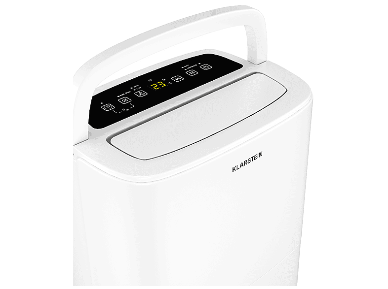 Deshumidificador - Klarstein DryFy 20, 0 l, 22 m², Blanco