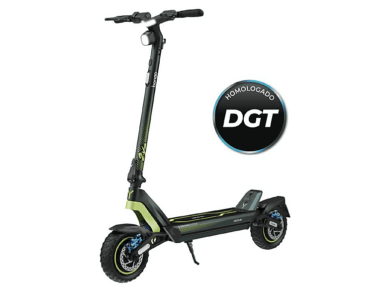 Patinete eléctrico - Cecotec Bongo Doble Y85 2x2 XXL Connected, Pot. máx. 2100 W, Negro