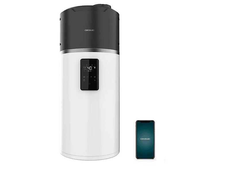 Termo eléctrico - Cecotec 07960, 80 l, Blanco