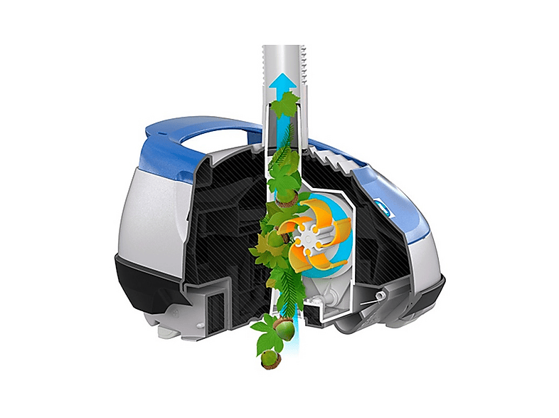 Robot limpiafondos - Hayward Navigator V-Flex, Azul y blanco