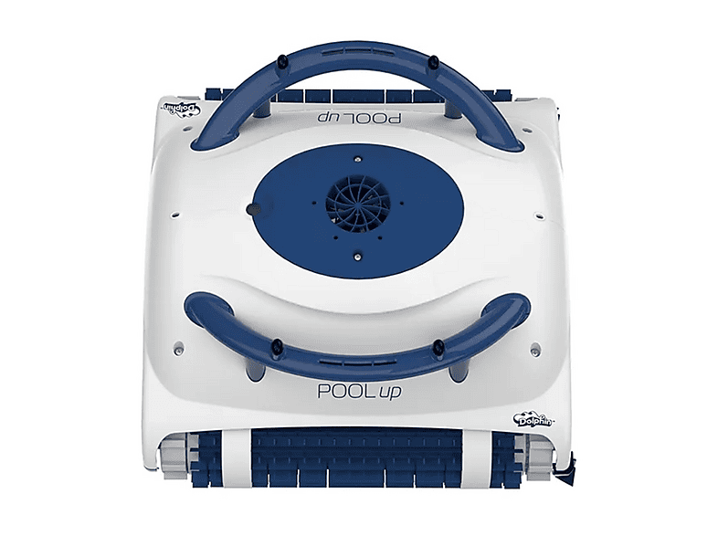 Robot limpiafondos - Dolphin Pool-Up, Blanco y azul