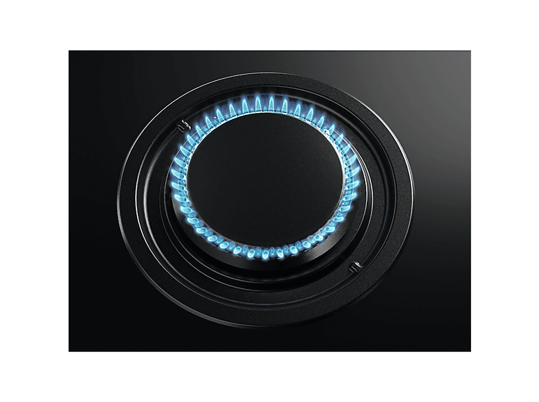 Placa de gas - AEG HKB75453NB, 5 zonas, NG + LPG (Propane/Butane), 740 mm, Negro