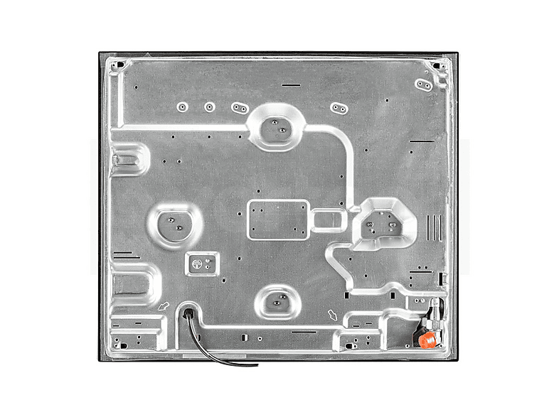 Placa de gas - Hotpoint HAGS 62F/BK, 4 zone(s) zonas, Natural Gas (NG), 596 mm, Negro