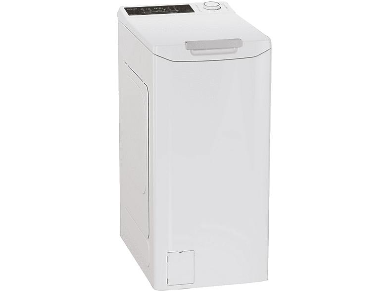 Lavadora carga superior - Candy TCA474TM5-S ProWash 500, 7 kg, 1400 rpm, Motor Inverter, Wi-fi,Blanco