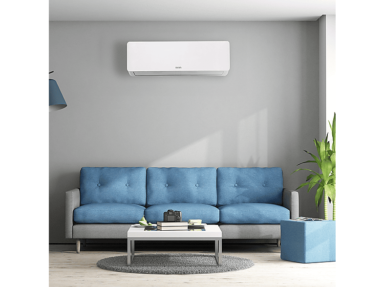 Aire acondicionado Split 1x1 - Svan SAAS1801W, Blanco