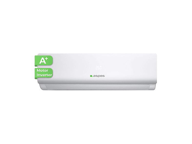 Aire acondicionado Split 1x1 - Aspes AAAS900W, Función Inverter