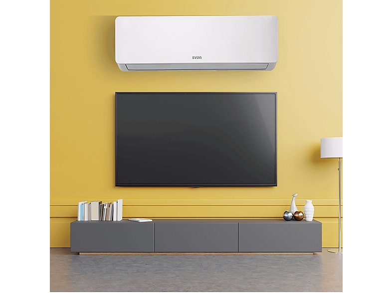 Aire acondicionado Split 1x1 - Svan SAAS2401W, Blanco
