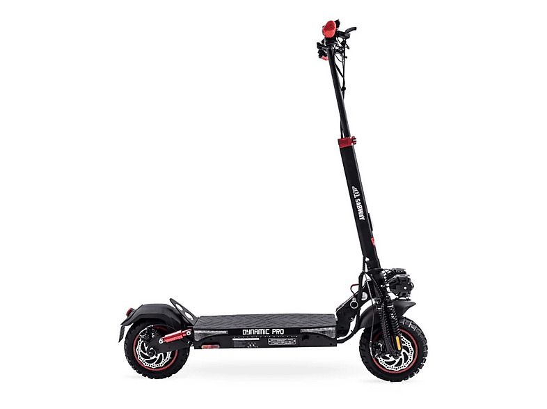 Patinete eléctrico - Sabway Dynamic Pro Dual, Pot. máx. 2016 W, Black