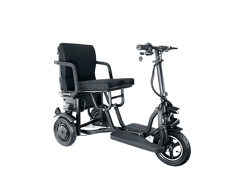 Triciclo eléctrico plegable - Careway Fold, Black