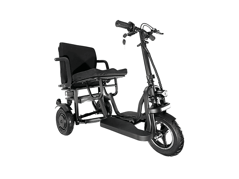 Triciclo eléctrico plegable - Careway Fold Max Power, Black