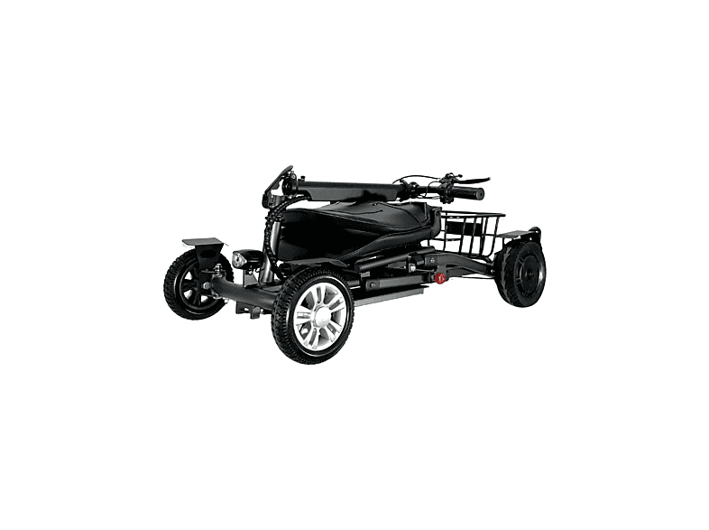 Cuatriciclo eléctrico plegable - Careway Lite Travel Version, Black