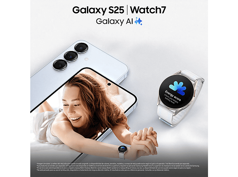 Móvil - Samsung Galaxy S25, Navy, 128 GB, 12 GB RAM, 6.2" FHD+ con IA, Snapdragon 8, 4000 mAh, Android 15