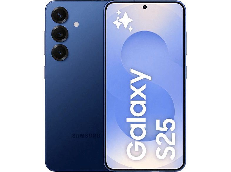 Móvil - Samsung Galaxy S25, Navy, 256 GB, 12 GB RAM, 6.2" FHD+ con IA, Snapdragon 8, 4000 mAh, Android 15