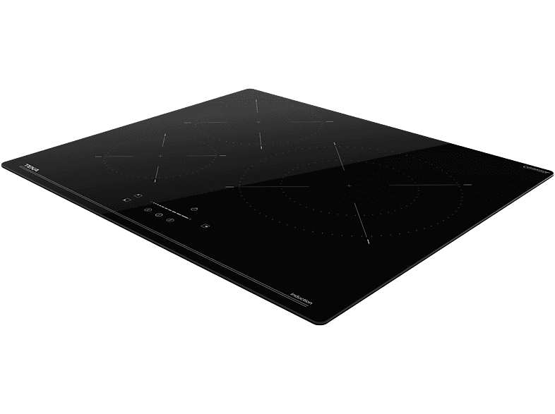 Placa inducción - Teka IBC 63110 SSM BK, 3 zonas, 29 cm Zona grande, 59 cm ancho, Negro