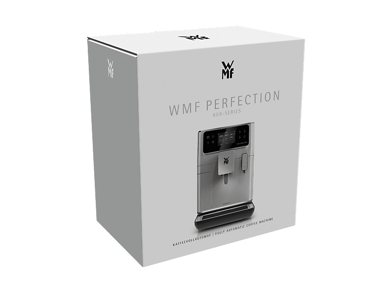 Cafetera superautomática - WMF Perfection 660, 15 bar, 1550 W, 2 Tazas, Pantalla Táctil de 3.5", Doble Thermoblock, Negro