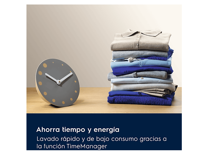 Lavadora carga superior - Electrolux EN6T4722NF, 7 kg, 1200 rpm, 14 programas, SensiCare, Blanco