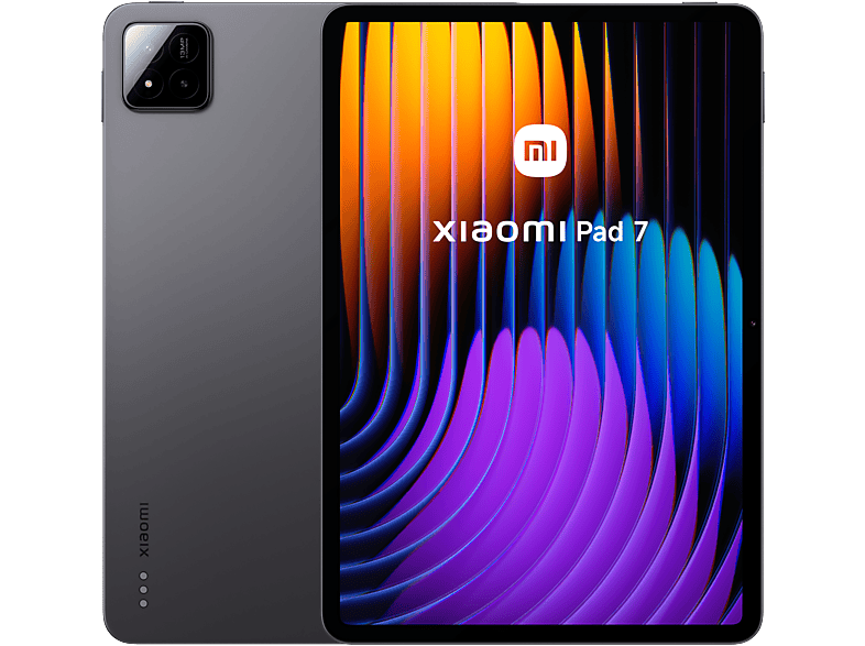 Tablet - Xiaomi Pad 7, Gris, WiFi, 128GB, 8GB RAM, 11.2" 3.2K, Snapdragon® 7+ Gen 3, HyperOS, Incluye teclado