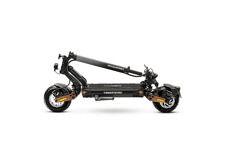 Patinete eléctrico - Smartgyro Ryder 2, Tipo 1 / VPL, Potencia Nominal 1000W, Carga máx. 120 kg, 18000 mAh, 25 km/h, Gris