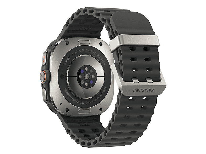 Smartwatch - Samsung SM-L705FZS2PHE, 47 mm, Titanio, Negro / Plata Titanio
