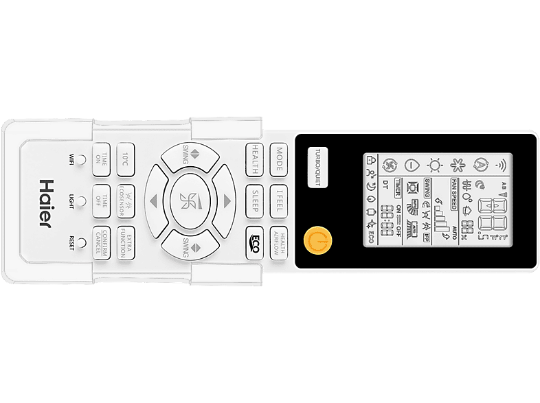 Aire acondicionado Split 1 x 1 - Haier A/A 1X1 HAIER FLEXIS-S UV BL 4300F WIFI, 4558 fg/h, Función Inverter, Blanco