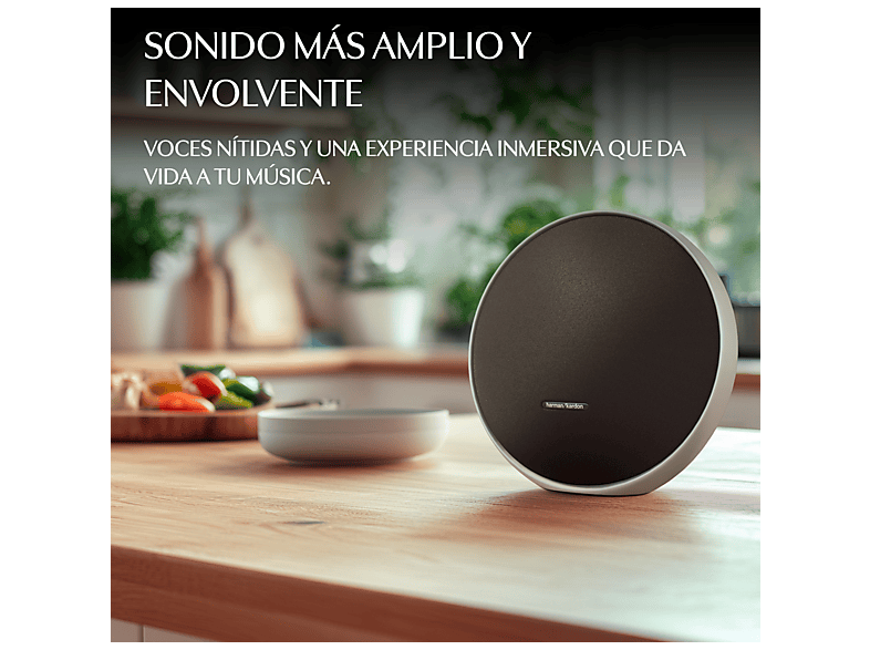 Altavoz inalámbrico - Harman Kardon Onyx Studio 9, 50W RMS, Bluetooth, 8h Autonomía, Negro