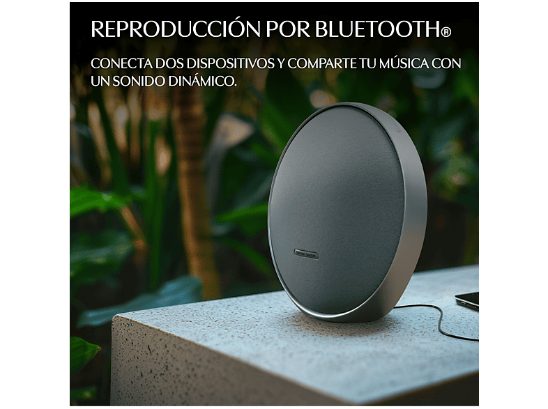 Altavoz inalámbrico - Harman Kardon Onyx Studio 9, 50W RMS, Bluetooth, 8h Autonomía, Negro
