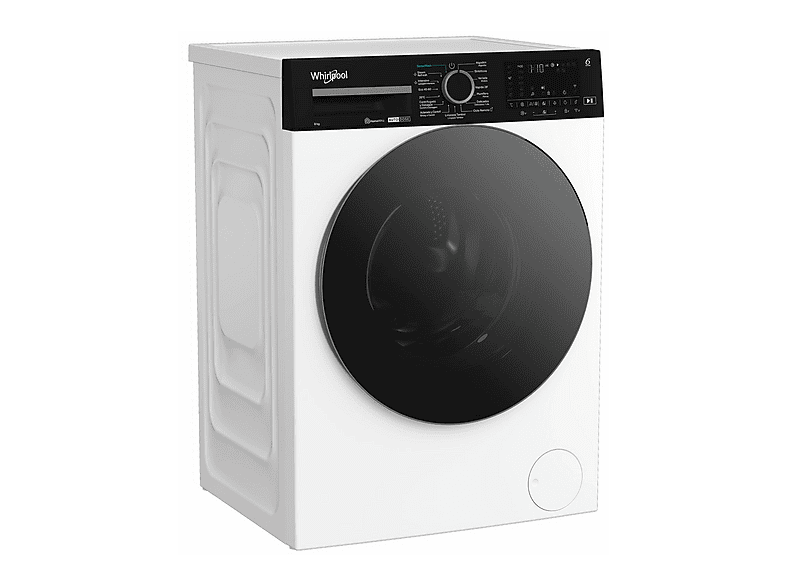 Lavadora carga frontal - Whirlpool WPM 87W ADS SPT, 8 kg, 1351 rpm, 18 programas, Blanco