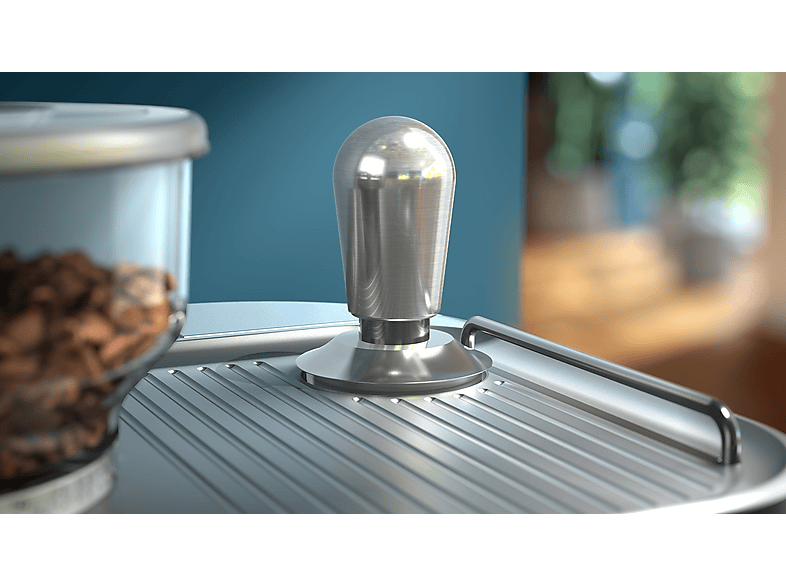 Cafetera express - Philips Barista Brew PSA3228/01, Molinillo integrado, Prensador calibrado premium, doble container de café, Capacidad 2,3l, 15 bar.