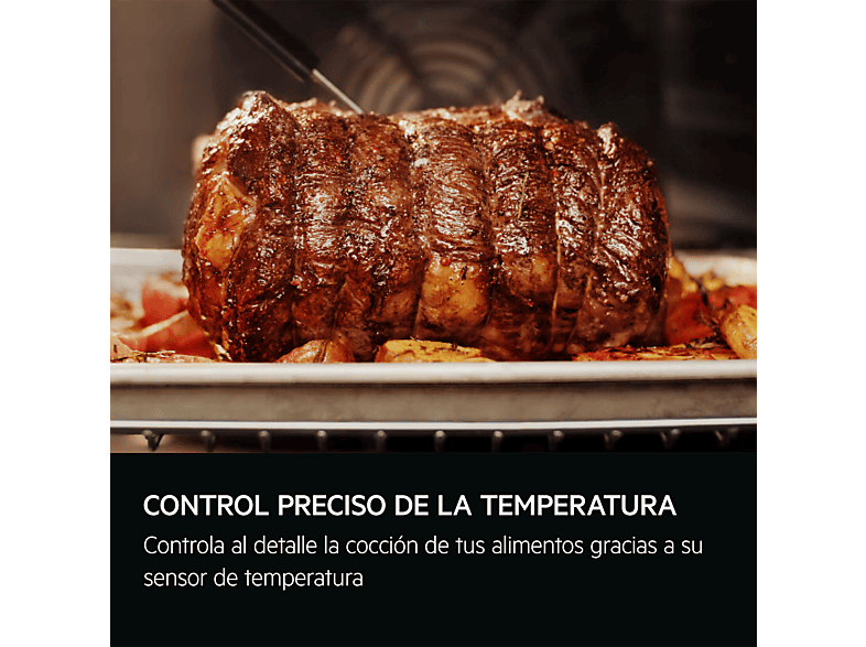 Horno a vapor - AEG TR6PB531SB, Multifunción, Pirolítico, 72 l, Conectividad, 60 cm, Negro